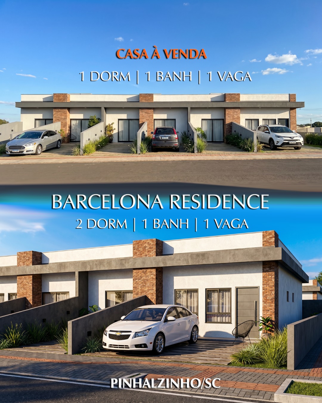 Casas Germinadas Pinhalzinho-SC